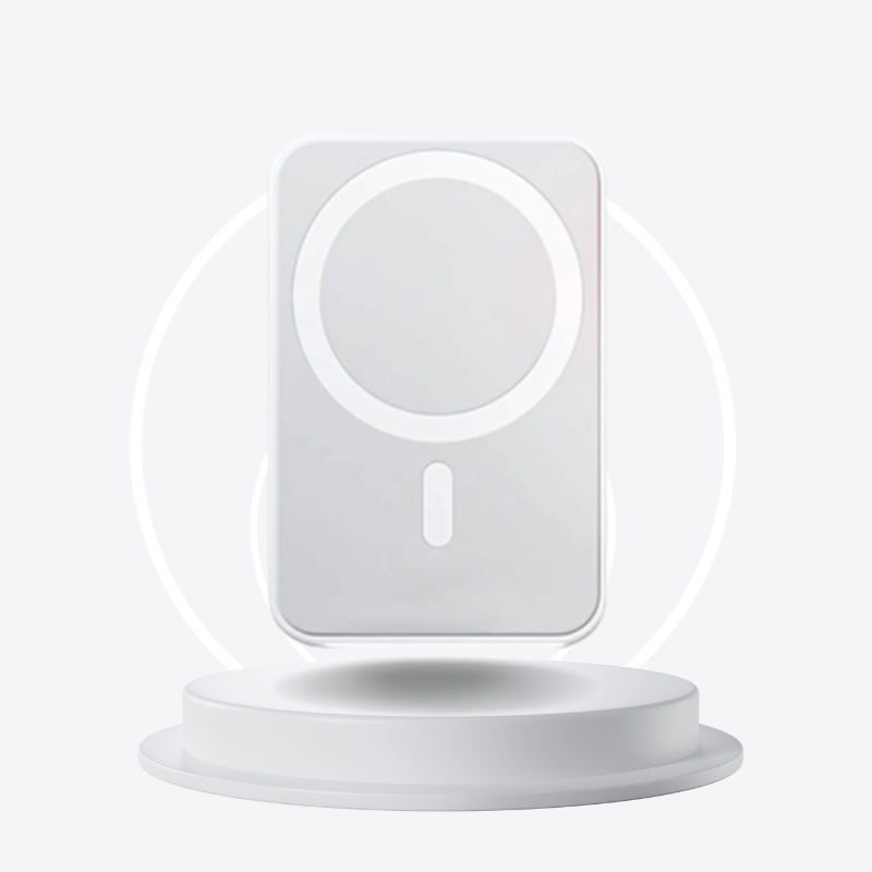 Magnetic external battery